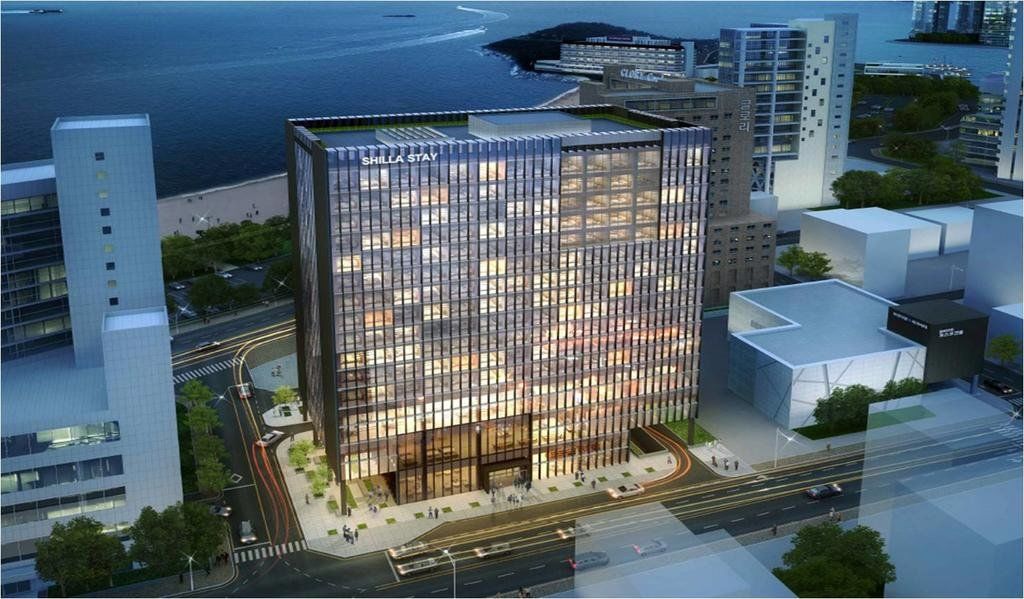 Shilla Stay Busan Haeundae Eksteriør billede